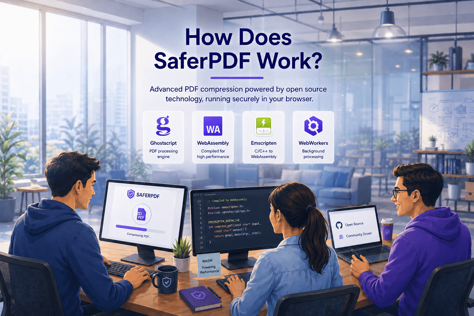 How does SaferPDF work?