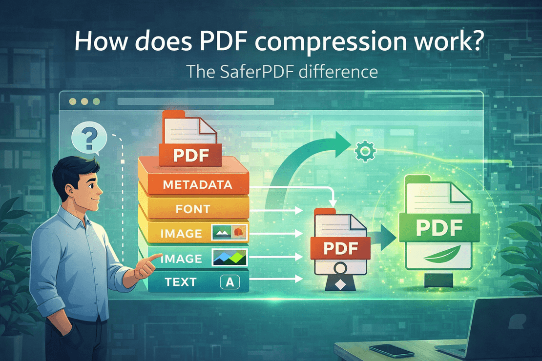 Que se passe-t-il lors de la compression d'un PDF ? Une explication simple